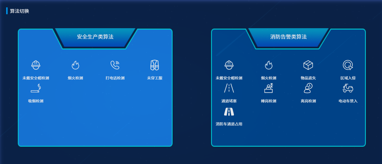 ai视频智能分析盒子-煤矿电子封条智能盒子-安全帽识别准确率非常高,反光衣检测、烟火检测、打电话检测、吸烟检测、区域入侵等实用功能