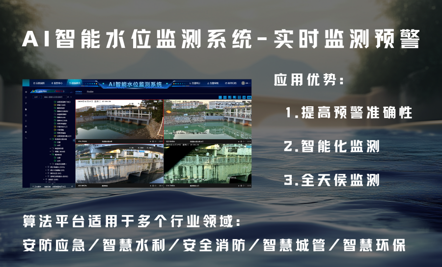 AI智能水位监测系统-实时监测预警