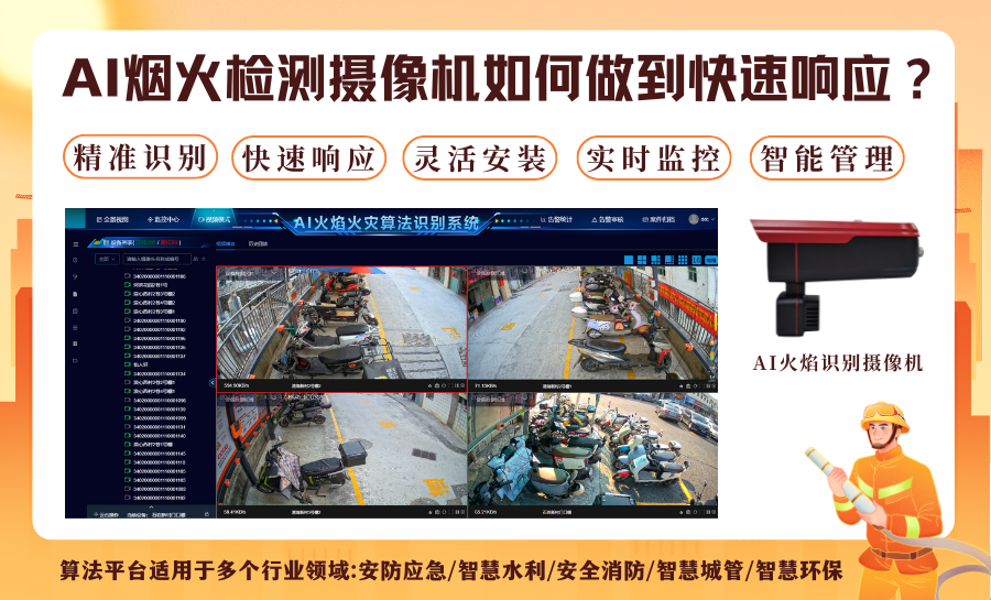 AI烟火检测摄像机如何做到快速响应？