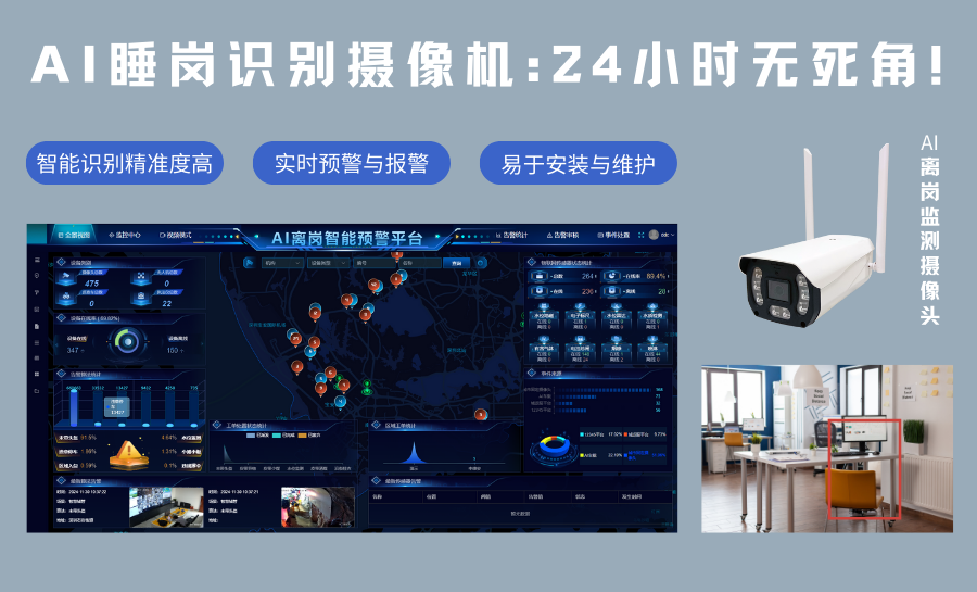 AI睡岗脱岗监测系统：精准识别，即时报警