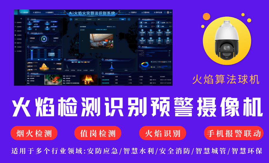 AI摄像机监测火焰异常、预防火灾事故中的关键作用