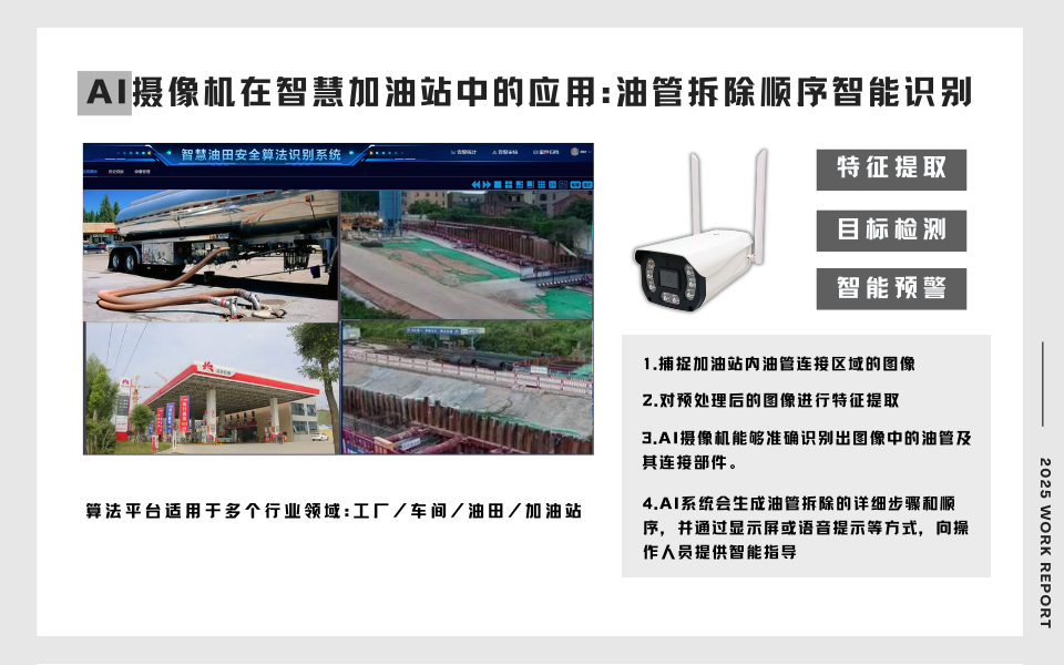 智慧加油站卸油安全：AI摄像机卸油识别系统