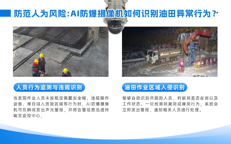 油田气体泄漏难发现？AI摄像机1秒精准告警