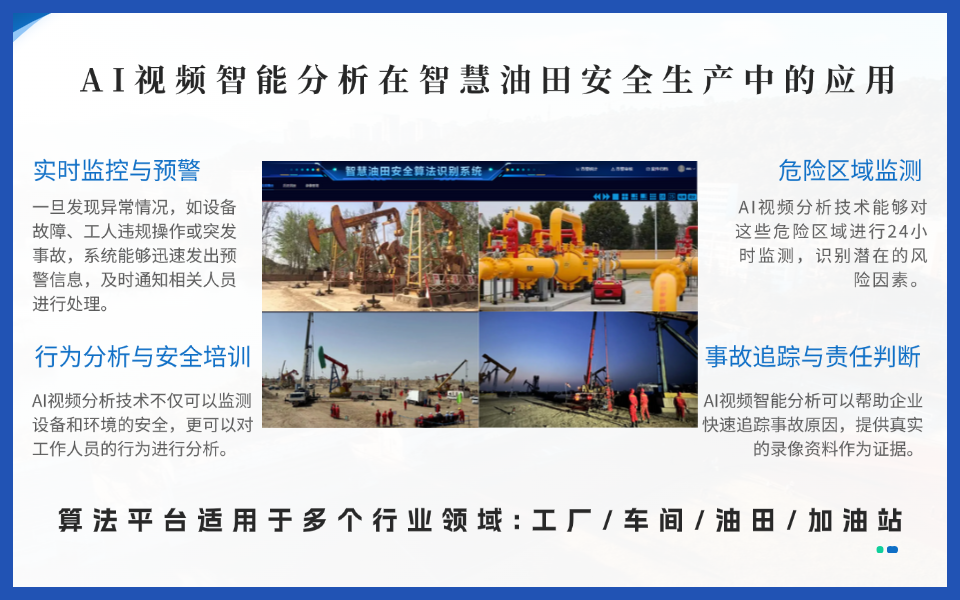 人、设备、环境：油田安全 AI 全景监控