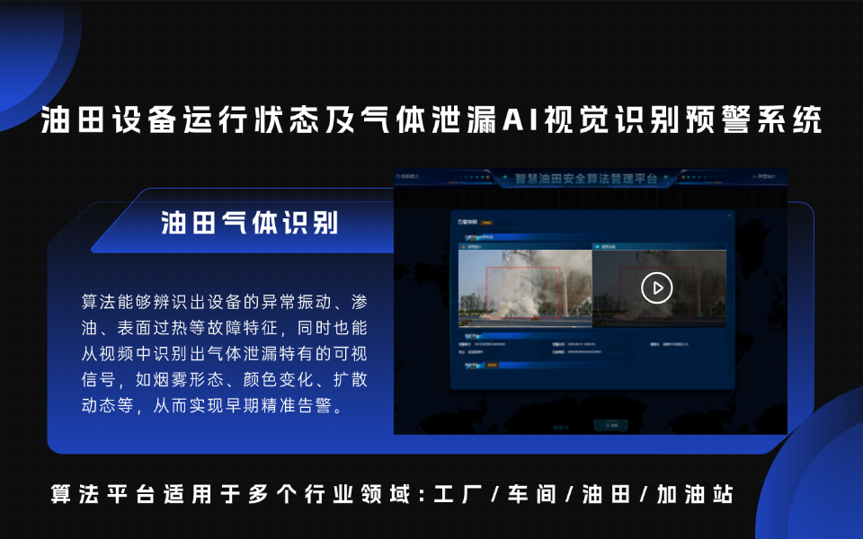 深度学习+边缘计算：油气泄露与烟雾识别的AI摄像机解决方案
