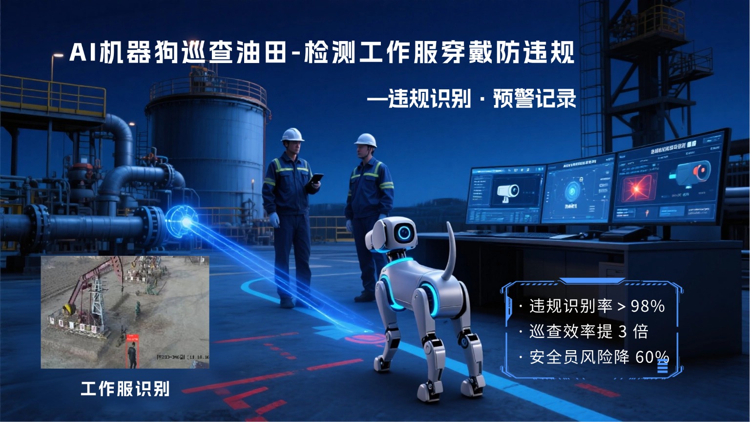 AI机器狗化身安全专员，深入巡检油田死角捕捉违规瞬间.jpg