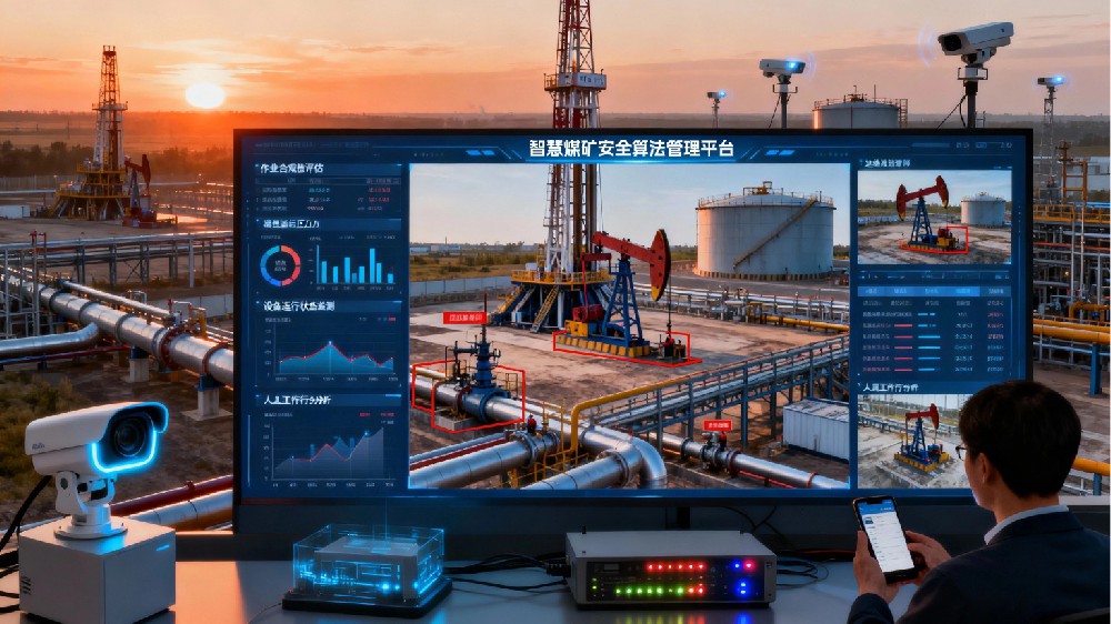 智慧油田气井安全：AI 摄像机实现异常实时预警