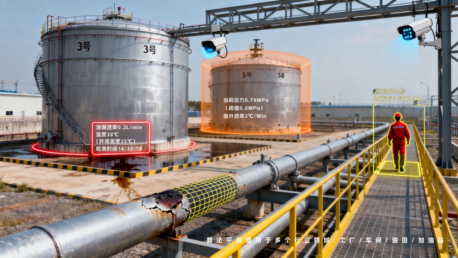 储油罐安全防护,AI摄像机筑牢智慧油田核心区域.jpg 储油罐安全防护,AI摄像机筑牢智慧油田核心区域.jpg