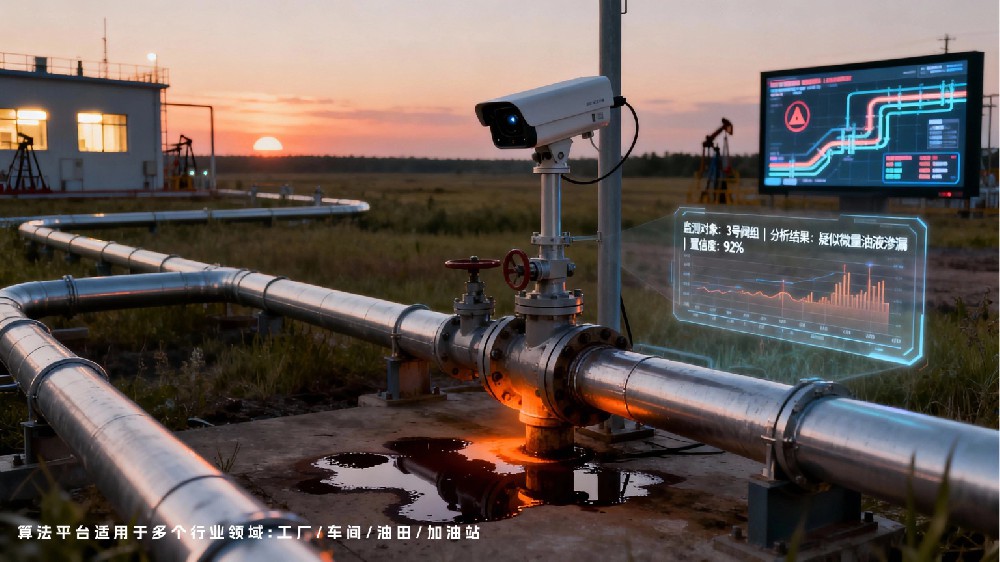 边缘计算+AI摄像机：智慧油田实时风险识别技术解析