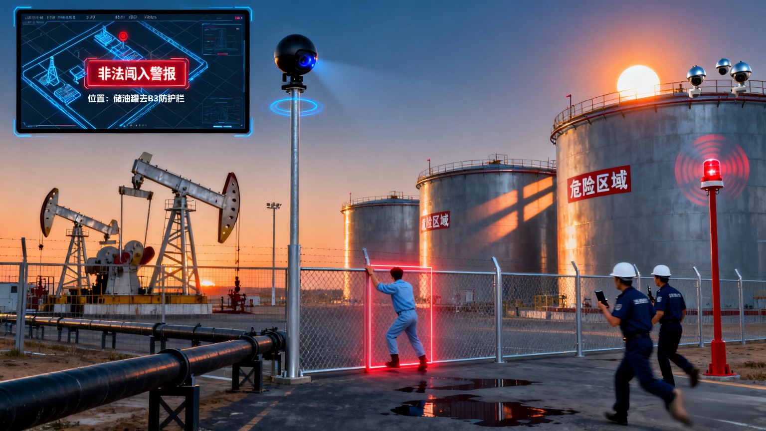 人工智能技术已经渗透到各行各业,尤其是在危险领域的应用越来越广泛。油田作为高风险的工作环境,常常面临着各种安全隐患,例如,非授权人员的闯入可能导致严重的事故。为此,利用AI机器狗进行有效监控和管控,成为当今油田安全管理的新趋势。 一:AI机器狗的技术概述 AI机器狗,是一种配备了先进传感器系统和人工智能算法的自动化机器人,能够在复杂环境中自主运行。它们通常具备视觉、听觉和感知能力,能够实时分析周围环境,对潜在的安全隐患做出快速反应。与传统的人力巡视相比,AI机器狗不仅能够持续工作,还能根据实时数据进行智能决策,大大提升了油田的安全保障。 二:油田危险区域的特点 油田的危险区域通常包含油井、储油罐、输油管道等环境。这些区域往往涉及易燃易爆的物质,加之设备高温、高压,稍有不慎就可能酿成事故。此外,这些区域的地形复杂,人员流动频繁,非授权闯入时有发生。这些因素都使得在油田进行有效的安全管理成为一项重要的挑战。 三:AI机器狗的应用场景 在油田的实际应用中,AI机器狗可以在多个场景中发挥作用: 1.巡逻监控:AI机器狗可以在油田内进行24小时不间断巡逻,它的传感器系统能够检测到周围的温度、气体浓度及声响。通过实时数据分析,若机器狗发现异常情况,能够立刻向管理中心发送警报。 2.人员识别:结合面部识别技术,AI机器狗能够确认进入危险区域的人员身份。在监控过程中,如果机器狗发现有非授权人员靠近,能够立即发出警告,并将实时视频传回指挥中心。 3.环境监测:机器狗还可以进行环境监测,比如监测温度变化、气体泄漏等情况,从而及时做出反应,避免意外发生。 4.事故救援:在发生事故时,AI机器狗能够第一时间赶赴现场进行侦查,判断受困人员的具体位置,并将信息传递给救援人员,帮助他们快速展开救援行动。 四: AI机器狗的技术优势 AI机器狗相比于人力巡逻具有显著优势: 1.高效性:机器狗可以不间断工作,大幅度提升巡逻的效率。人力巡逻往往受到时间和精力的限制,而AI机器狗则能够在昼夜不停地进行监控。 2.安全性:在危险环境中,机器狗可以替代人类在高风险区域进行工作,降低人员受伤的风险。此外,机器狗配备的传感器能够实时收集数据,为安全评估提供依据。 3.智能化:通过集成机器学习与数据分析技术,AI机器狗能够不断优化巡逻路径,提高监控的精准度和有效性。它不仅能够识别异常情况,还能预测潜在的安全隐患。 AI机器狗的引入无疑是油田安全管理技术的一次重大革新,它将充分展现科技助力安全管理的巨大潜力,为油田的稳定运营提供强有力的保障。.jpg 人工智能技术已经渗透到各行各业,尤其是在危险领域的应用越来越广泛。油田作为高风险的工作环境,常常面临着各种安全隐患,例如,非授权人员的闯入可能导致严重的事故。为此,利用AI机器狗进行有效监控和管控,成为当今油田安全管理的新趋势。 一:AI机器狗的技术概述 AI机器狗,是一种配备了先进传感器系统和人工智能算法的自动化机器人,能够在复杂环境中自主运行。它们通常具备视觉、听觉和感知能力,能够实时分析周围环境,对潜在的安全隐患做出快速反应。与传统的人力巡视相比,AI机器狗不仅能够持续工作,还能根据实时数据进行智能决策,大大提升了油田的安全保障。 二:油田危险区域的特点 油田的危险区域通常包含油井、储油罐、输油管道等环境。这些区域往往涉及易燃易爆的物质,加之设备高温、高压,稍有不慎就可能酿成事故。此外,这些区域的地形复杂,人员流动频繁,非授权闯入时有发生。这些因素都使得在油田进行有效的安全管理成为一项重要的挑战。 三:AI机器狗的应用场景 在油田的实际应用中,AI机器狗可以在多个场景中发挥作用: 1.巡逻监控:AI机器狗可以在油田内进行24小时不间断巡逻,它的传感器系统能够检测到周围的温度、气体浓度及声响。通过实时数据分析,若机器狗发现异常情况,能够立刻向管理中心发送警报。 2.人员识别:结合面部识别技术,AI机器狗能够确认进入危险区域的人员身份。在监控过程中,如果机器狗发现有非授权人员靠近,能够立即发出警告,并将实时视频传回指挥中心。 3.环境监测:机器狗还可以进行环境监测,比如监测温度变化、气体泄漏等情况,从而及时做出反应,避免意外发生。 4.事故救援:在发生事故时,AI机器狗能够第一时间赶赴现场进行侦查,判断受困人员的具体位置,并将信息传递给救援人员,帮助他们快速展开救援行动。 四: AI机器狗的技术优势 AI机器狗相比于人力巡逻具有显著优势: 1.高效性:机器狗可以不间断工作,大幅度提升巡逻的效率。人力巡逻往往受到时间和精力的限制,而AI机器狗则能够在昼夜不停地进行监控。 2.安全性:在危险环境中,机器狗可以替代人类在高风险区域进行工作,降低人员受伤的风险。此外,机器狗配备的传感器能够实时收集数据,为安全评估提供依据。 3.智能化:通过集成机器学习与数据分析技术,AI机器狗能够不断优化巡逻路径,提高监控的精准度和有效性。它不仅能够识别异常情况,还能预测潜在的安全隐患。 AI机器狗的引入无疑是油田安全管理技术的一次重大革新,它将充分展现科技助力安全管理的巨大潜力,为油田的稳定运营提供强有力的保障。.jpg