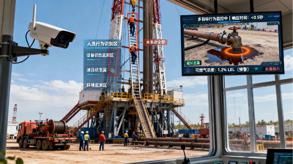 看不见的泄漏也能查！油田AI检测技术破解环保难题