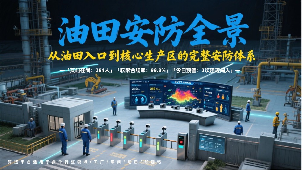 油田人员行为规范：AI摄像机的智能识别系统