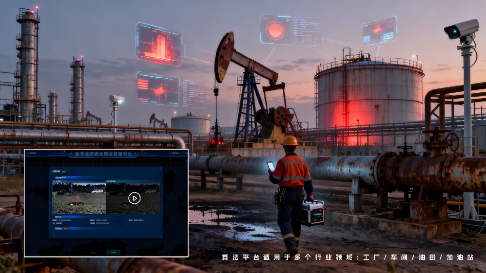 全覆盖、无死角：智慧油田AI视觉识别系统