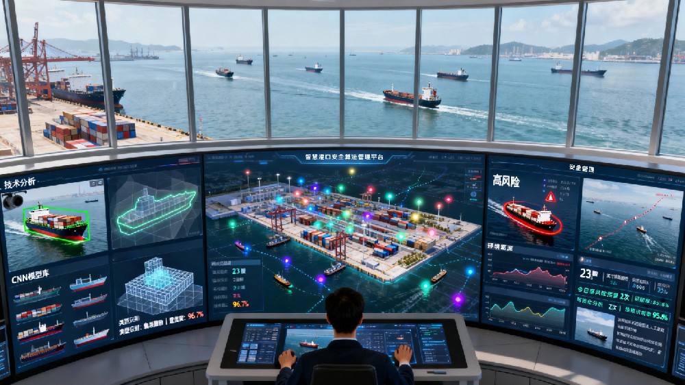智慧港口全场景AI视觉安防解决方案