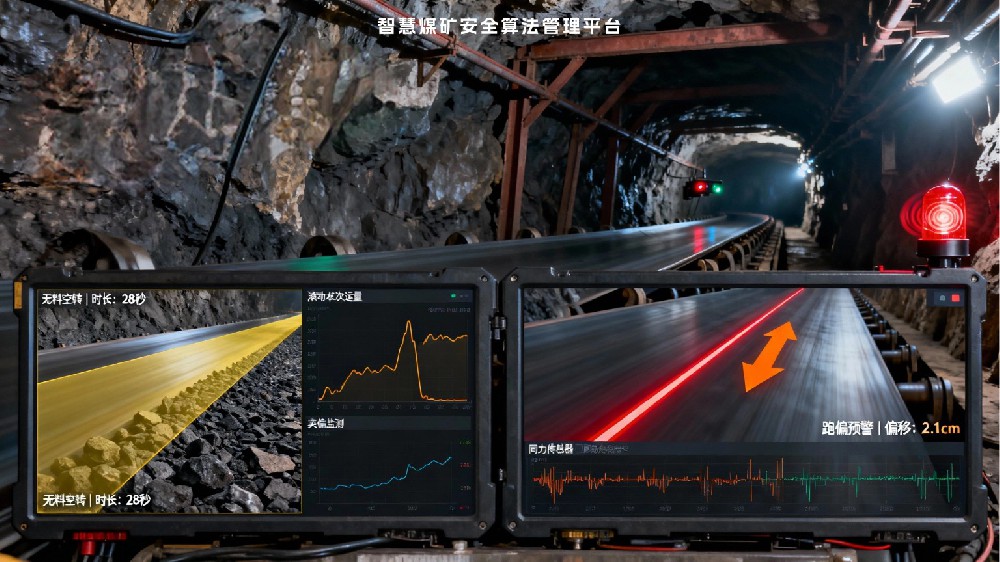 煤矿输送系统AI视觉智能监测解决方案