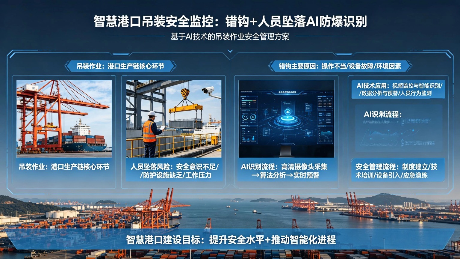 错钩检测:AI防爆摄像机护航港口大型吊装作业.jpg 错钩检测:AI防爆摄像机护航港口大型吊装作业.jpg