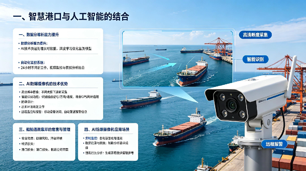 船舶长时间驾驶AI防爆摄像机驾驶行为分析