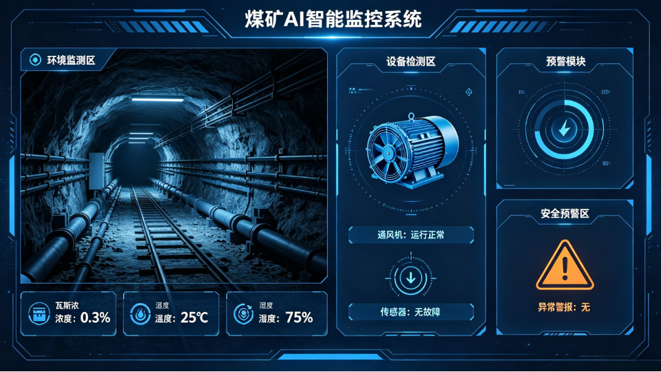 煤矿AI视觉监测系统，同时识别设备、人员、环境异常.png