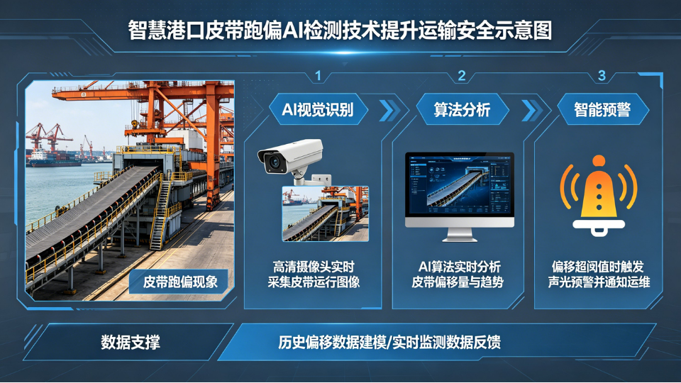 智慧港口皮带纵撕与跑偏双重AI视觉检测技术应用.png