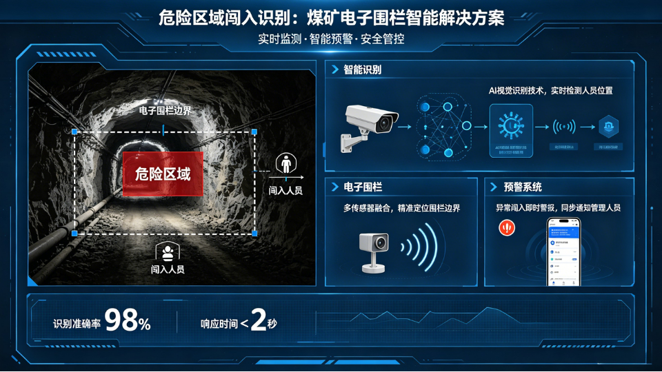 煤矿电子围栏AI化:智能识别与报警闯入行为.png 煤矿电子围栏AI化:智能识别与报警闯入行为.png